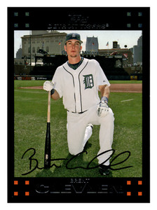 2007 Topps Brent Clevlen  Detroit Tigers #59 Centered Mint