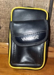 Vtg Vantage Camra Case Bag Vintage Yellow Black Buckle W/ Wrist Strap - Picture 1 of 6