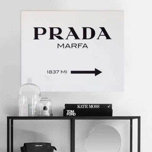 Quadro su tela PRADA MARFA Gossip Girl Quadri Moderni Canvas Prada Arredo Casa - Imagen 1 de 23