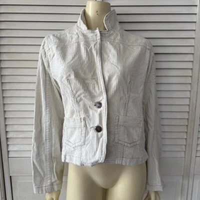 Chaqueta de pana crema Periscope para mujer talla XL Foto 1 de 4