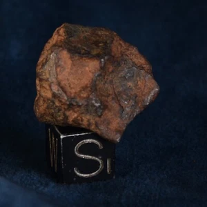 Météorite Ferreuse Agoudal (Imilchil) de 10,85 g Type IIAB Atlas Maroc - Picture 1 of 10