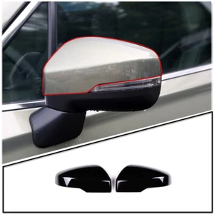 Cubierta de borde espejo exterior para Subaru Outback 2018-2020 XV 2018-2022 ABS negra - Imagen 1 de 5