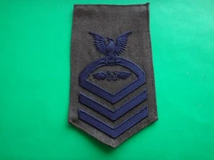 US Navy Chief Petty Officer AVIATION BOATSWAIN'S MATE Large Subdued Chevron - Picture 1 of 3