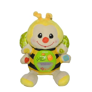VTech Touch & Learn musikalisches Bienenlernen Plüschtier beleuchtete Geräusche Lieder zählen - Bild 1 von 4
