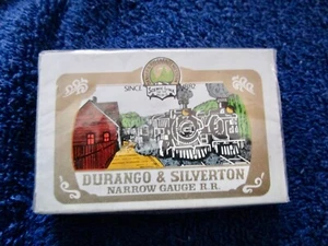 De colección DURANGO & SILVERTON CALIBRE ESTRECHO R.R. Tarjetas de juego nuevas y precintadas (U3CL) - Imagen 1 de 3