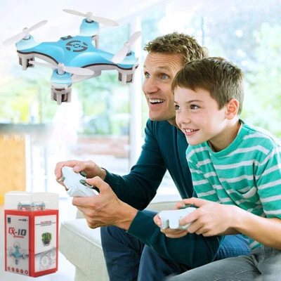 2.4G 4CH 6-Axis Mini RC Drone Quadcopter LED Gyro Toy Aircraft w/ Remote Control - Image 1 of 4