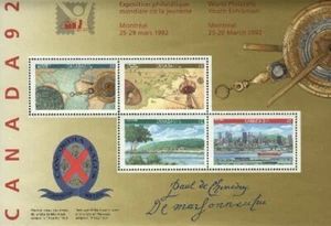 Canada UNITRADE  1407ai MNH Canada 92 with Maissonneuve Signature Value $ 125,00 - Picture 1 of 1