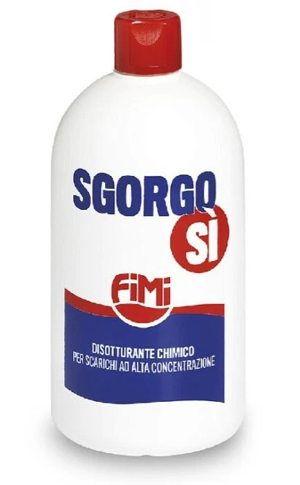 1 LT BOTTIGLIA FIMI SGORGOSI DISOTTURANTE SGORGANTE SCARICHI LAVANDINO LAVELLO