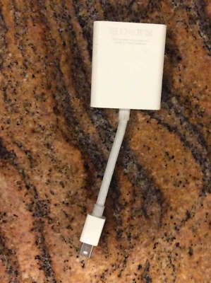 Genuine Apple A1307  Mini DisplayPort to VGA Adapter MB572Z/B - - Image 1 of 4