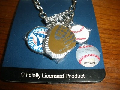 NEW MLB Officially Licensed Product Necklace TORONTO BLUE JAYS - Image 1 of 3