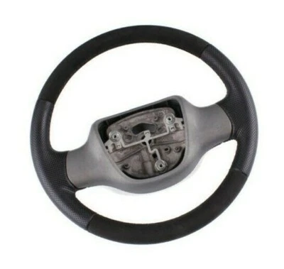 Lederlenkrad Lenkrad Smart Fortwo 451 NEU LEDERBEZUG Neu Beziehen Alcantara - Bild 1 von 4