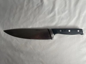 CUCHILLO DE CHEF CALPHALON FULL FORDED SIN MANCHAS 13” pulgadas en total 8” pulgadas HOJA - Imagen 1 de 4