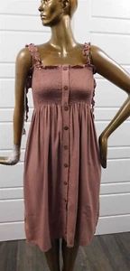 New Skemo Cocoa Halter Dress sz M - Picture 1 of 6