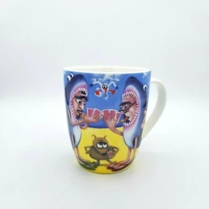 Maxwell & Williams: Card Sharks - Porcelain 14 oz. Coffee Mug by Sue Janson 2008 - Picture 1 of 10