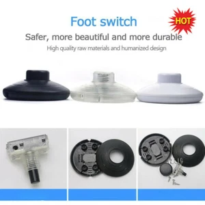 Light - Floor Switch For Lamp In Black/ White Foot Switch For Lamp Orl - Picture 1 of 10