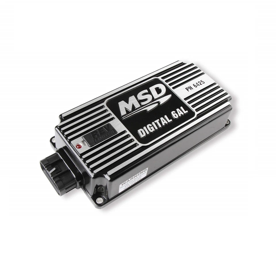 MSD Ignition Controllo Accensione Digitale 6AL con Limitatore di Giri - Nero - Immagine 1 di 1