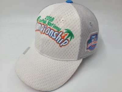 2008 Football National Championship 2009 BCS Playoff Hat Cap Florida Gators NCAA - Image 1 of 4