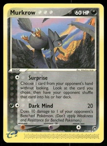 Pokemon Tcg Murkrow #47 Pokemon Sandstorm LP - Picture 1 of 2