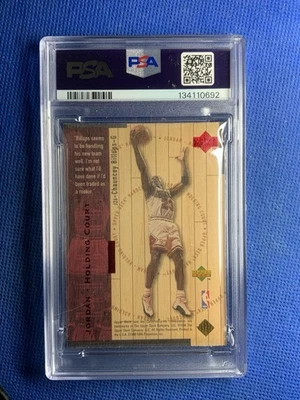 1998-99 UPPER DECK JORDAN - HOLDING COURT CHAUNCEY BILLUPS /2300 Psa 9 - Image 1 of 2