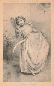 Ein letzter Schliff" Helen Jackson Postkarte Postkarte um 1904 (H788) selten - Bild 1 von 3