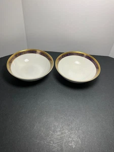 Royal Doulton England Bone China HARLOW Obst-/Dessertschalen 2er Set - Bild 1 von 8