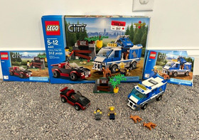LEGO City Police Dog Van 4441 100% Complete Set w/ Box & Manuals