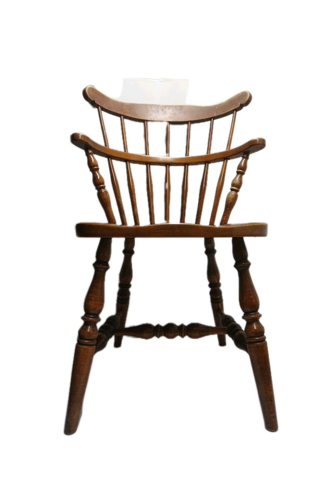 Sprague & Carleton Baumritter Nuez moscada Arce Peine Respaldo Acento Silla Repuesto  Foto 1 de 4