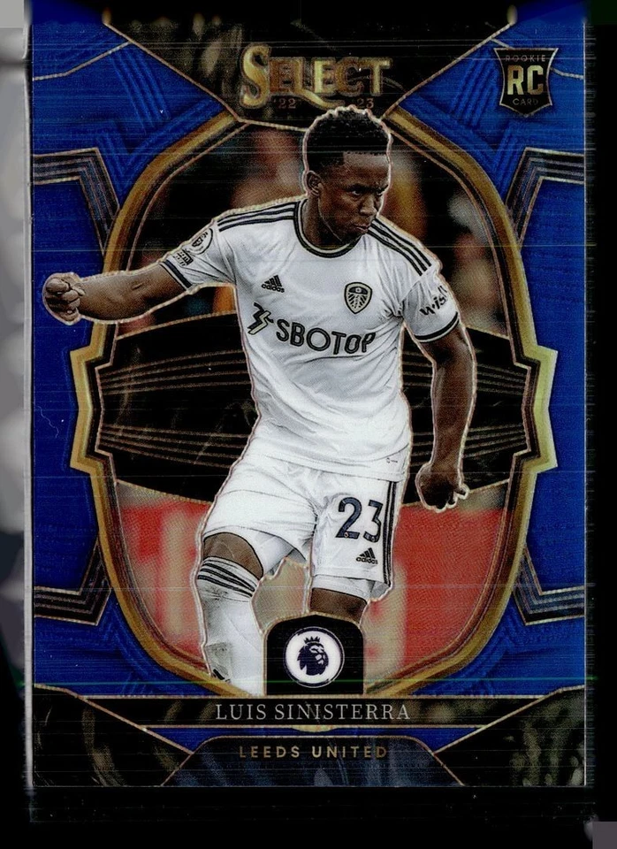 2022-23 SELECT PL BLUE PRIZM TERRACE ROOKIE LUIS SINISTERRA LEEDS - Image 1 of 1