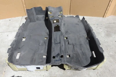 Alfombra Mercedes R230 SL55 SL500, suelo interior, gris, SL600 SL65 03-08 Foto 1 de 3