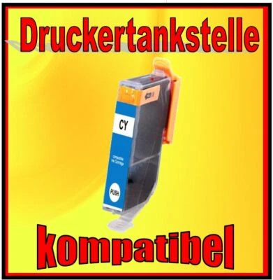 Comp. Cartridge Canon Pixma Replaces CLI-521C MP550 560 620 630 640 980 MX860 - Image 1 of 3