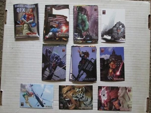 Marvel QFX Trading Card Set mit ALLEN Chase Karten - Bild 1 von 2