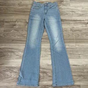 Levi's 725 High Rise Bootcut Women's Light Blue Jeans Size 26 x 32 - Picture 1 of 13