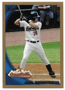 2010 Topps Pro Debut JD MARTINEZ Gold 43/50 GREENVILLE ASTROS - Picture 1 of 2