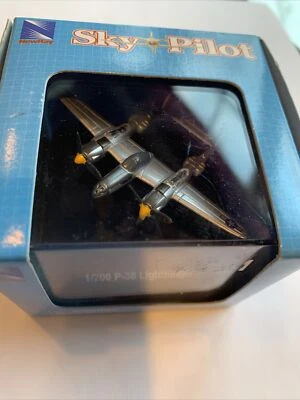 New Ray Sky Pilot 1/200 P-38 Lightning Airplane from 2005 - Image 1 of 4