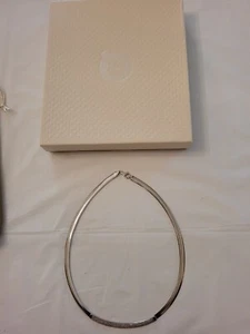 Vintage Sterlingsilber & Kristall Halskette - Bild 1 von 12