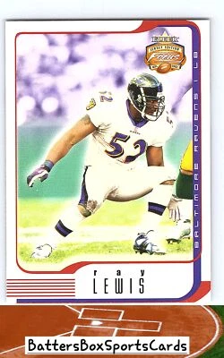 2002 Fleer Focus Jersey Edition #69 Ray Lewis - Image 1 of 2