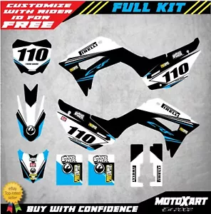 Full Custom sticker Kit fits Honda CRF 110 2019 - 2025 model EURO style stickers - Picture 1 of 4