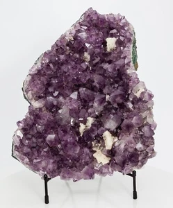 Amethyst Quartz Crystal Cluster Geode Cathedral Decor Brazil 14.50 lbs H1811 - Picture 1 of 12