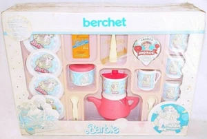 Berchet Mattel USA BARBIE HIGH TEA FURNITURE "Kids" Size Playset MIB`86 TOP RARE - Picture 1 of 5