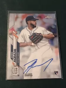 2020 Topps Chrome Dario Agrazal Rookie Card Autograph - Bild 1 von 1