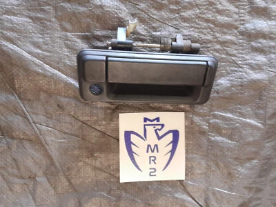 Toyota MR2 1985-1989 MANIJA PUERTA PASAJERO DERECHO NEGRO AW11 85 86 87 88 89 RH Foto 1 de 4