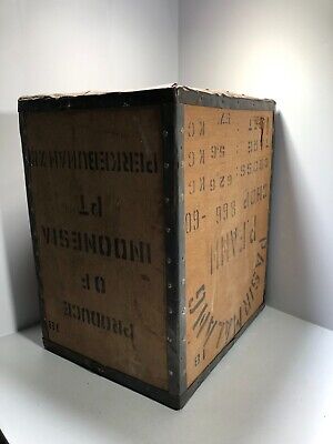Caja De Cofre De Té Vintage 60 X 40x 51 Cm #3 Cómic • 11.54€