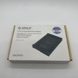 Orico 2.5" SSD to 3.5'' SATA Hard Drive Adapter 7-15mm Hard Drive Bay Converter - Picture 1 of 2