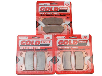 Brake Pads Front & Rear For Moto Guzzi 1400 California Touring 2013-2018 - Image 1 of 3