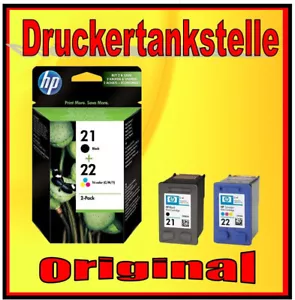 Original HP 21 HP 22 Deskjet F2187 F2224 F2280 F2290 F4140 F4172 F4180 F4190 NEU - Bild 1 von 4