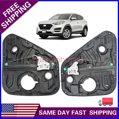 REGULADOR ELEVALUNAS TRASERO IZQUIERDO + DERECHO HYUNDAI TUCSON 2016-2021 2022 Foto 1 de 4