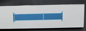 ORYGINALNY Apple Watch Tkany nylon Sport Loop Band 44mm Cape Cod Niebieski NOWA Seria 7 - Zdjęcie 1 z 10