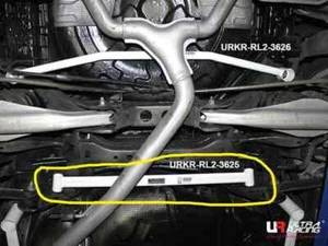 For CHEVROLET IMPALA 2.5 3.6 V6 '14 (RL2-3625) Ultra Racing 2-Pt Rear Lower Bar - Picture 1 of 8