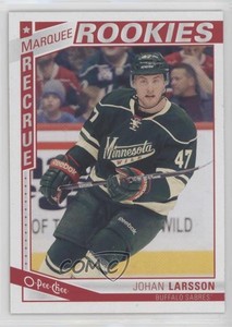 2013-14 O-Pee-Chee Marquee Rookies Johan Larsson #589 Rookie RC