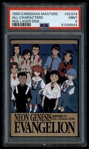 Evangelion Carddass LD 1998 SC014 All Characters Promo Japanese PSA 9 91200842 - Picture 1 of 2